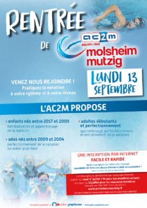 AC2M Rentrée 2021 - Affiche