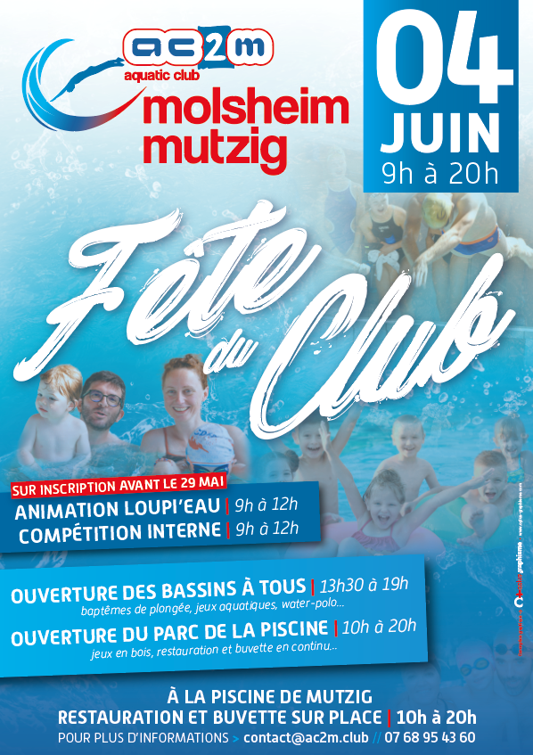 Fête du club AC2M dimanche 4 juin 2023