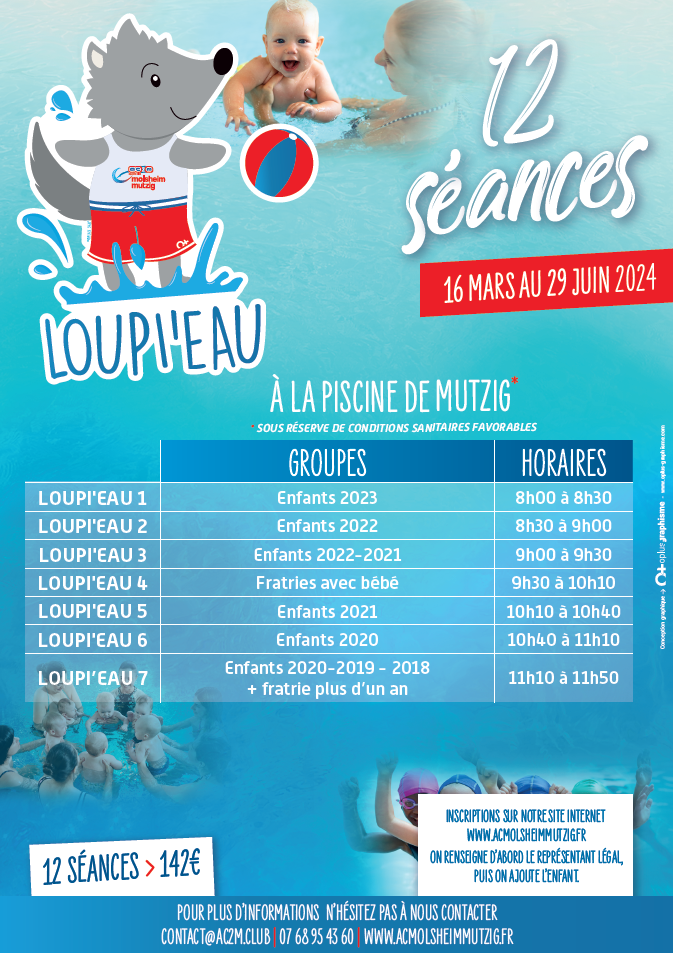 Inscriptions Loupi’eau de mars à juin 2024